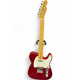 Used Fender Standard Telecaster Candy Apple Red Solid Body Electric Guitar