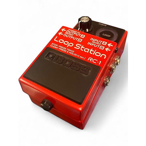Used BOSS RC1 Loop Station Pedal