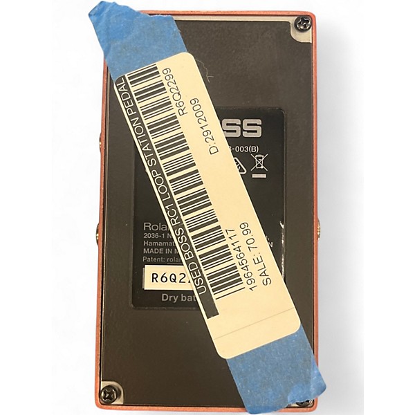 Used BOSS RC1 Loop Station Pedal