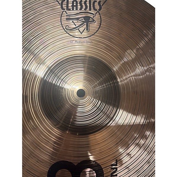 Used MEINL 17in CLASSICS CRASH 17 Cymbal