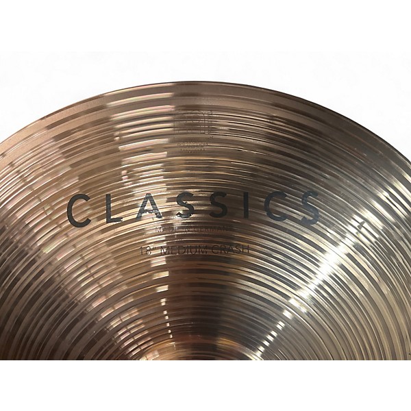 Used MEINL 18in MEINL CLASSICS CRASH 18 Cymbal