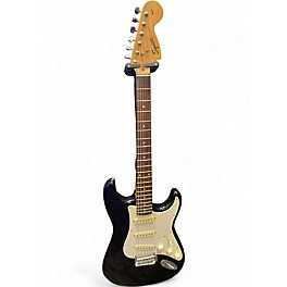 Used Squier Affinity Stratocaster Black Solid Body Electric Guitar
