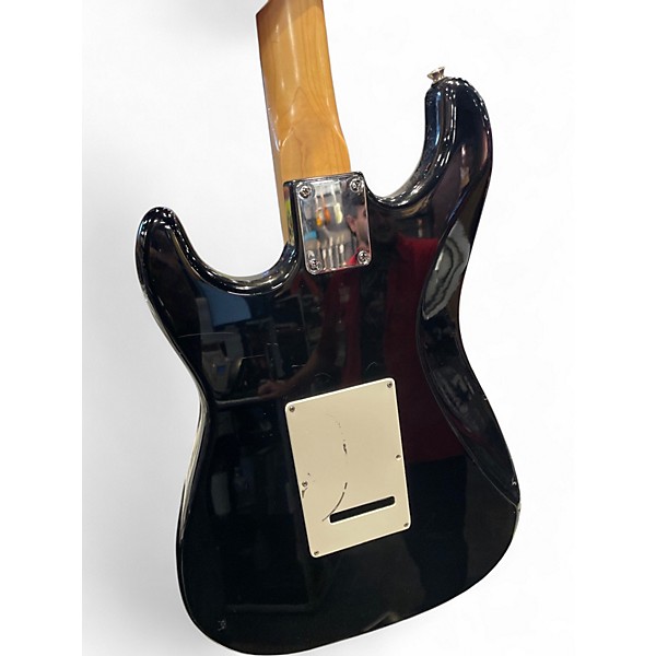 Used Squier Affinity Stratocaster Black Solid Body Electric Guitar