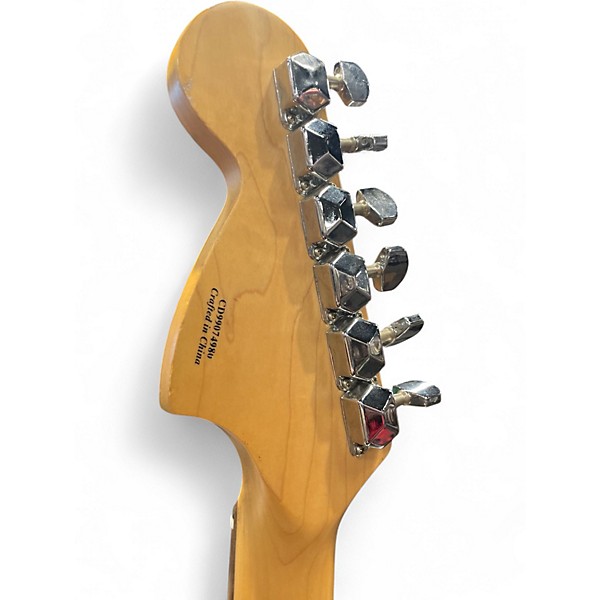 Used Squier Affinity Stratocaster Black Solid Body Electric Guitar