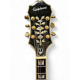 Used Epiphone Sheraton II Black Hollow Body Electric Guitar
