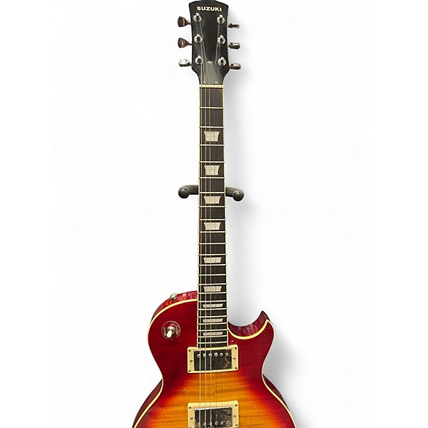 Used Suzuki Les Paul Standard flame Solid Body Electric Guitar