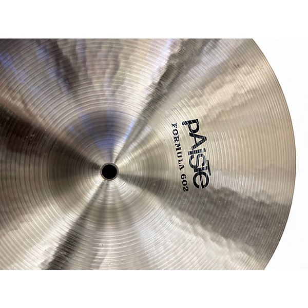 Used Paiste 16in formula 602 medium crash Cymbal