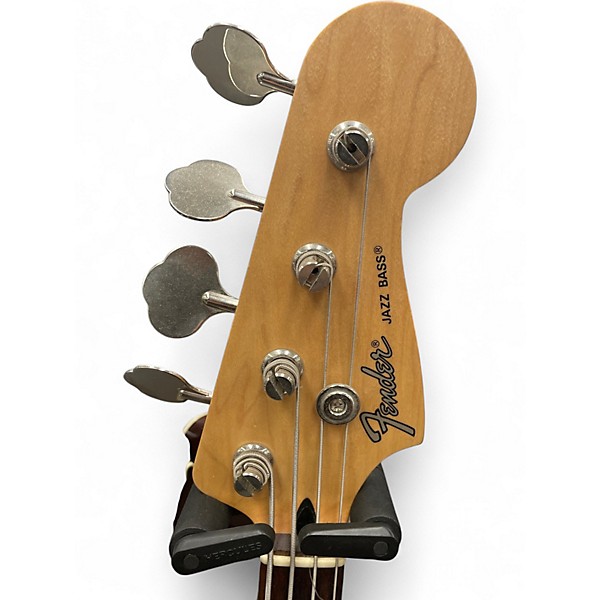 Used Fender JB 62 JAZZ BASS REISSUE Candy Apple Red Electric Bass Guitar