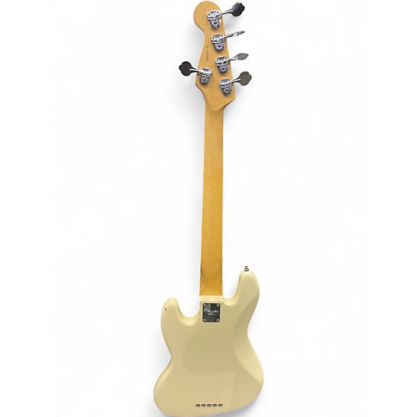 Used Fender American Standard Jazz Bass V Olympic White Electric Bass Guitar