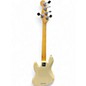 Used Fender American Standard Jazz Bass V Olympic White Electric Bass Guitar