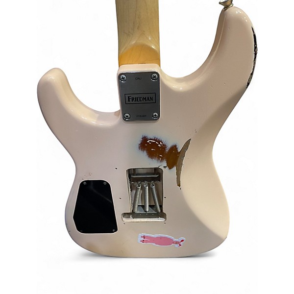Used Friedman Cali Aged Shell Pink Solid Body Electric Guitar