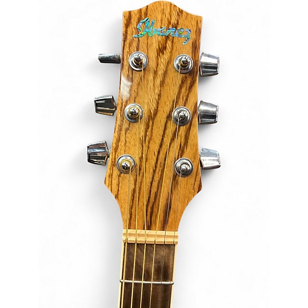 Used Ibanez EW20ZWE Natural Acoustic Electric Guitar