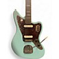 Used Squier Vintage Modified Jaguar Daphne Blue Solid Body Electric Guitar