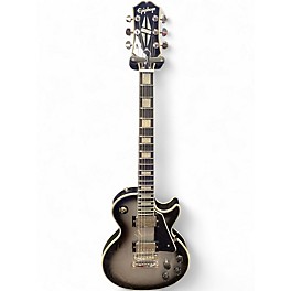 Used Epiphone Les Paul Custom Silverburst Solid Body Electric Guitar