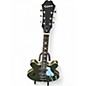 Used 2023 Epiphone Casino WORN OLIVE DRAB Hollow Body Electric Guitar