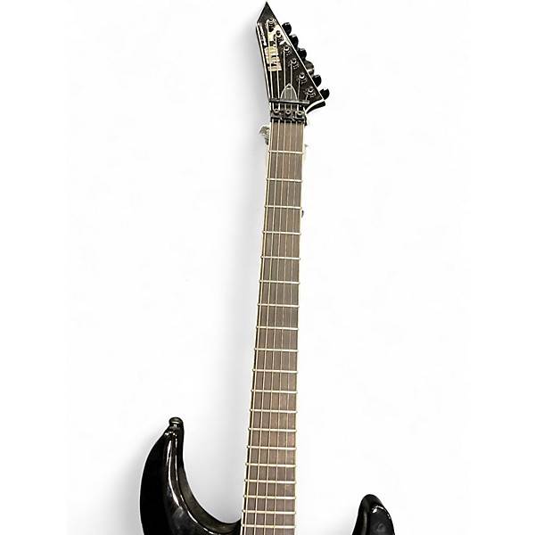 Used ESP LTD HORIZON CUSTOM 87 Black Solid Body Electric Guitar
