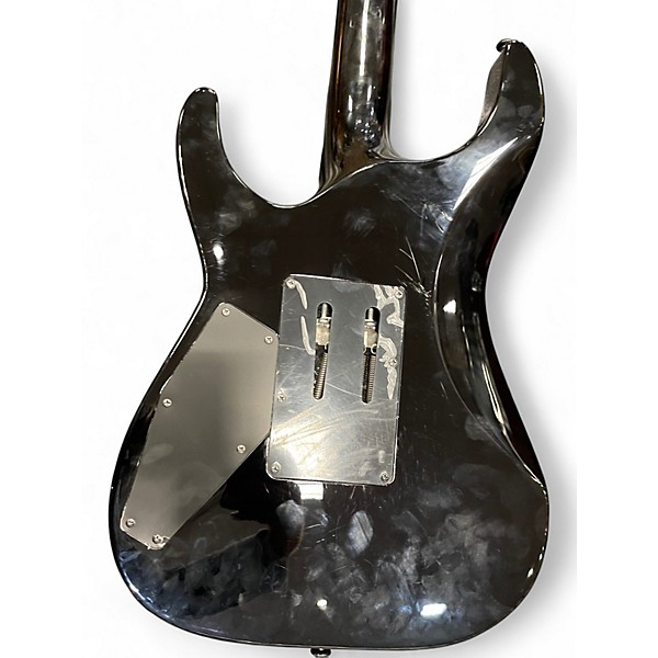 Used ESP LTD HORIZON CUSTOM 87 Black Solid Body Electric Guitar