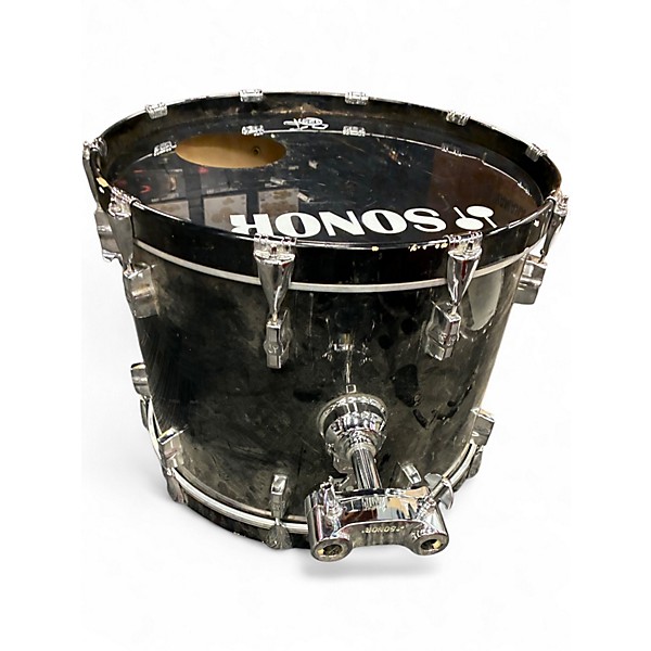 Used SONOR 5 Piece Force 3001 Black Drum Kit