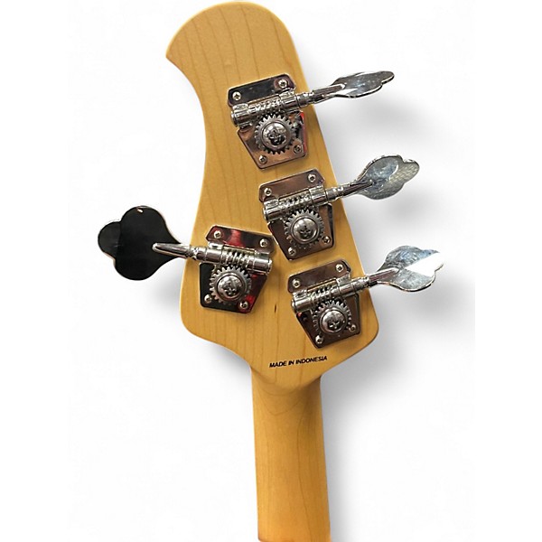 Used Sterling by Music Man Sting ray Black Electric Bass Guitar