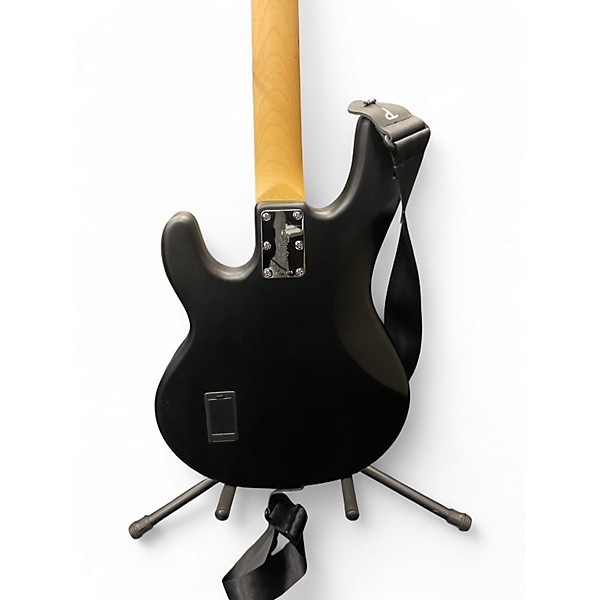 Used Sterling by Music Man Sting ray Black Electric Bass Guitar