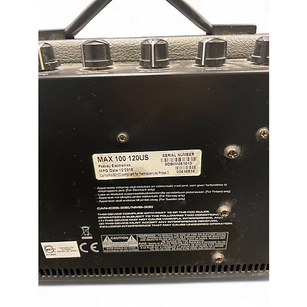 Used Peavey MAX 100 Bass Combo Amp