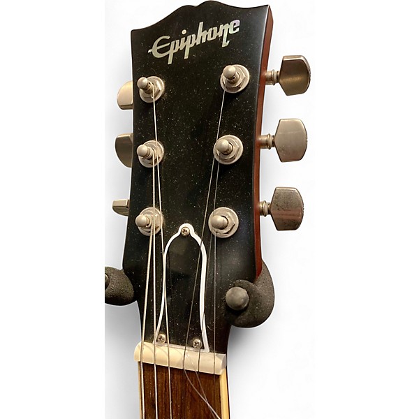 Used Epiphone Kirk Hammet Greeny 1959 Les Paul Yellow Solid Body Electric Guitar