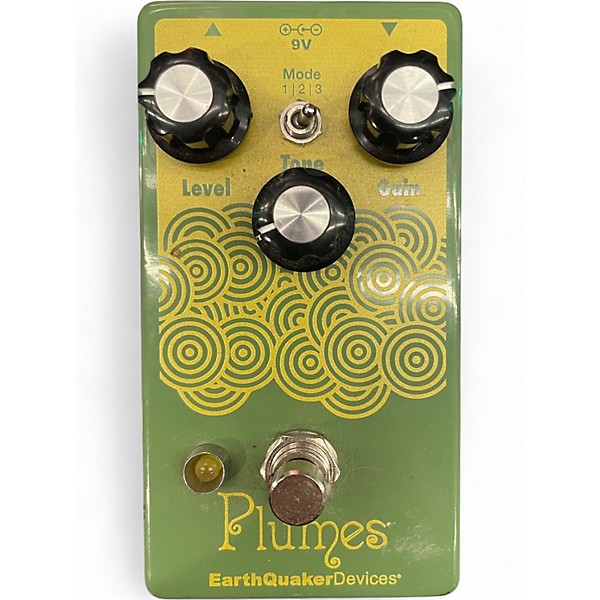 Used EarthQuaker Devices Plumes Small Signal Shredder Overdrive Effect Pedal
