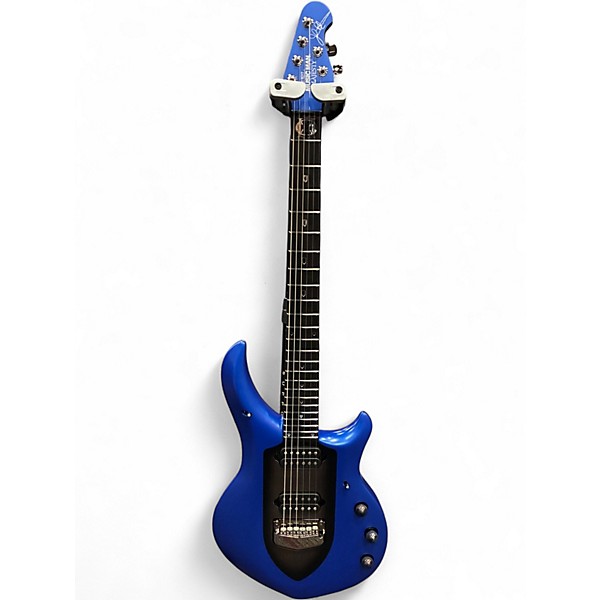 Used Ernie Ball Music Man Majesty Blue Onyx Solid Body Electric Guitar