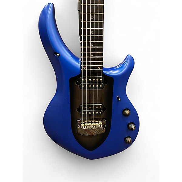 Used Ernie Ball Music Man Majesty Blue Onyx Solid Body Electric Guitar