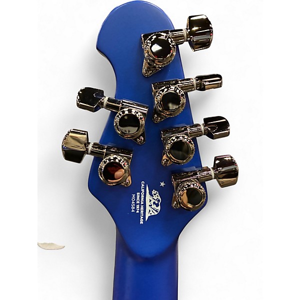 Used Ernie Ball Music Man Majesty Blue Onyx Solid Body Electric Guitar