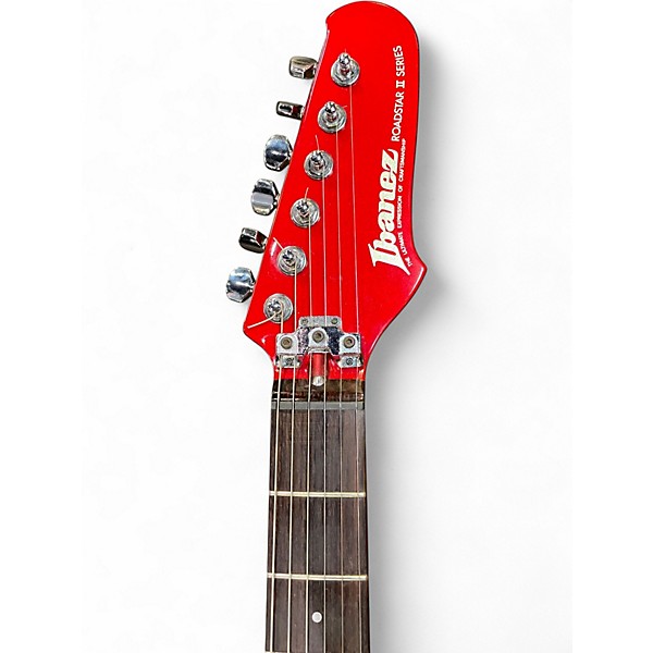 Used Ibanez ROADSTER II HSS Red Solid Body Electric Guitar