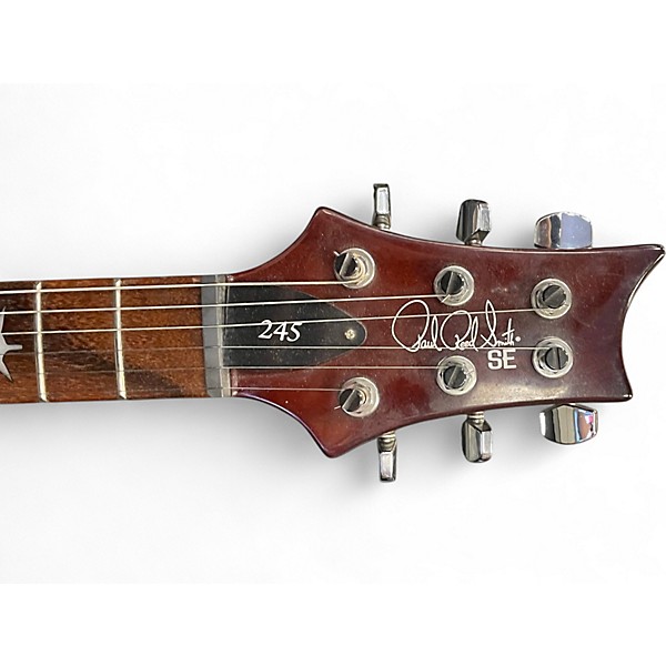 Used PRS 245 SE Antique Burst Solid Body Electric Guitar