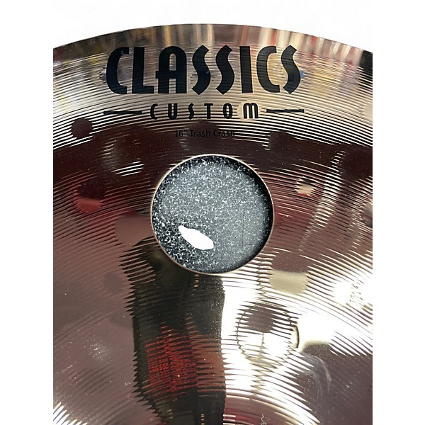 Used MEINL 16in Classic Custom Trash Crash Cymbal