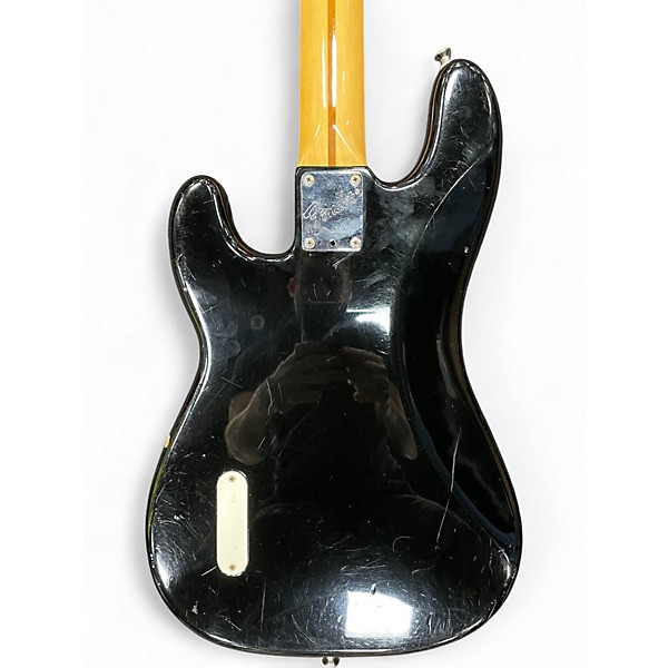 Vintage 1984 Fender American Elite Precision Bass Black Electric Bass Guitar