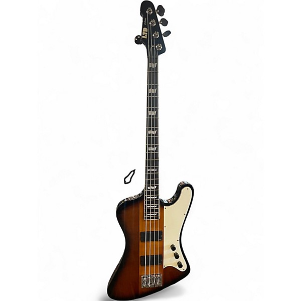 Used ESP LTD Phoenix 1004 4 String Tobacco Burst Electric Bass Guitar