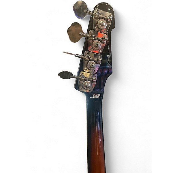 Used ESP LTD Phoenix 1004 4 String Tobacco Burst Electric Bass Guitar