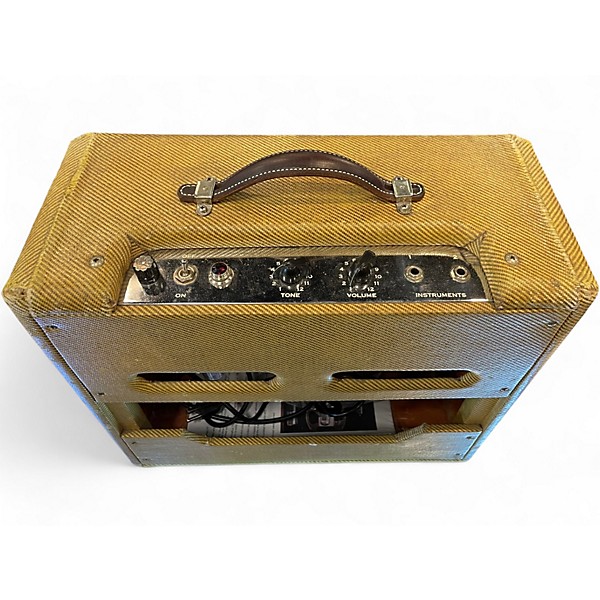 Vintage 1956 Fender Princeton Tube Guitar Combo Amp