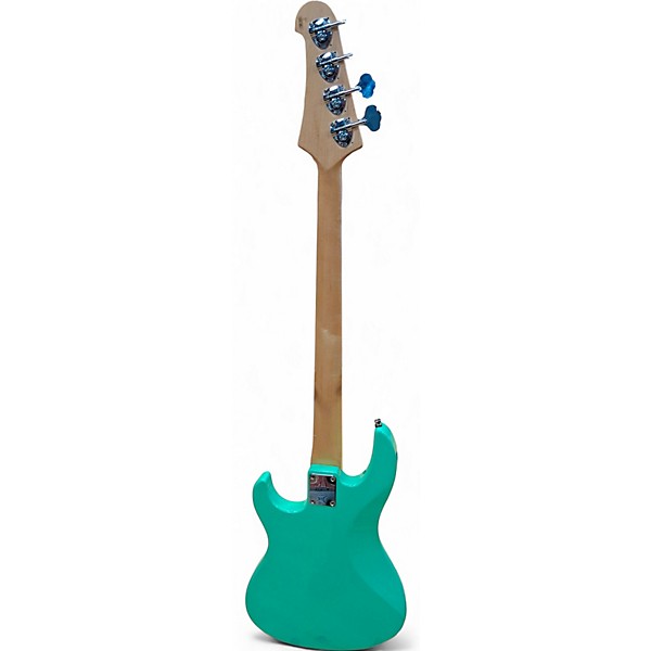 Used 2021 Yamaha ATTITUDE II Seafoam Green Electric Bass Guitar