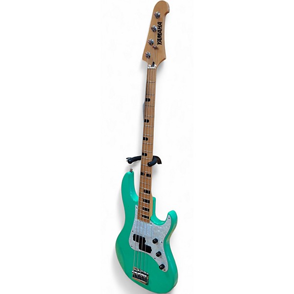 Used 2021 Yamaha ATTITUDE II Seafoam Green Electric Bass Guitar