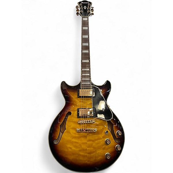 Used Ibanez AM93 Artcore Sunburst Hollow Body Electric Guitar