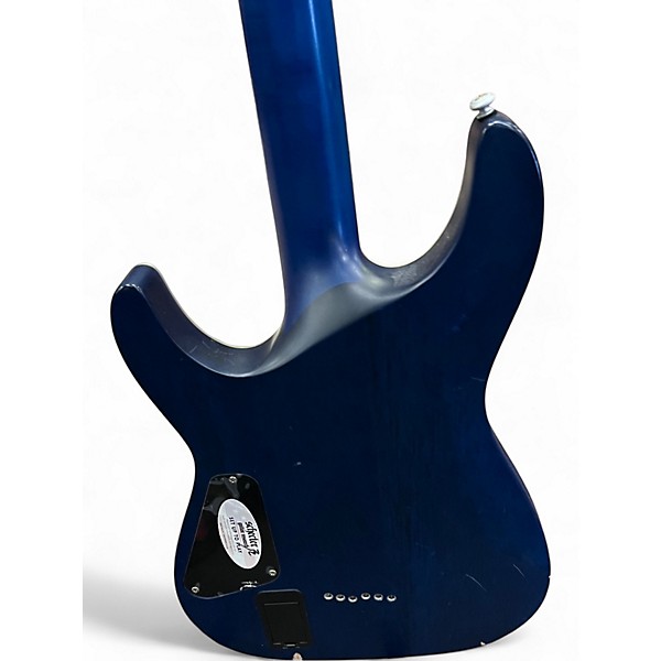 Used Schecter Guitar Research C1 Platinum Blue Solid Body Electric Guitar