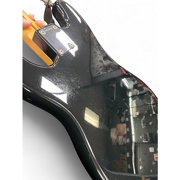 Used 1984 Squier Bullet bass Black Electric Bass Guitar