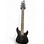 Used Schecter Guitar Research Hellraiser C7 7 String Trans Black Solid Body Electric Guitar thumbnail