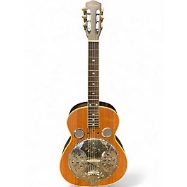 Used Johnson Square Neck Resonator Vintage Natural Resonator Guitar