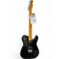 Used Fender Modern Player Telecaster Thinline Deluxe Trans Black Hollow Body Electric Guitar thumbnail