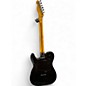 Used Fender Modern Player Telecaster Thinline Deluxe Trans Black Hollow Body Electric Guitar