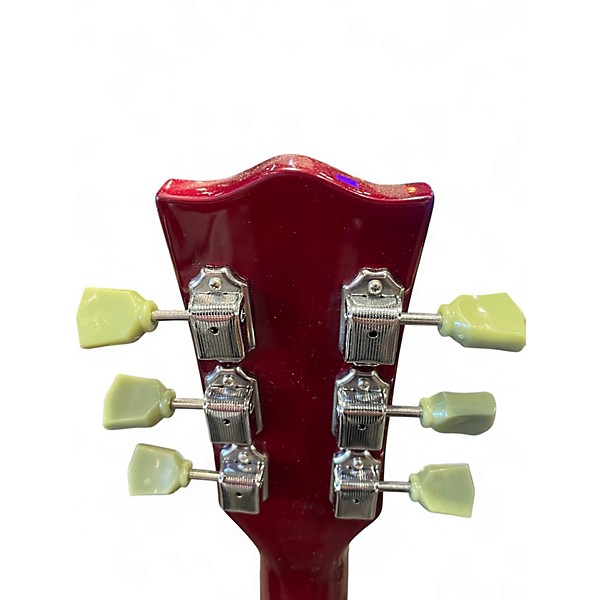 Used Cozart 6/12 DOUBLE NECK SG STYLE Heritage Cherry Solid Body Electric Guitar