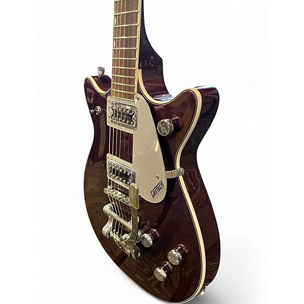 Used Gretsch Guitars G5232T Double Jet Dark Cherry Metallic Solid Body Electric Guitar