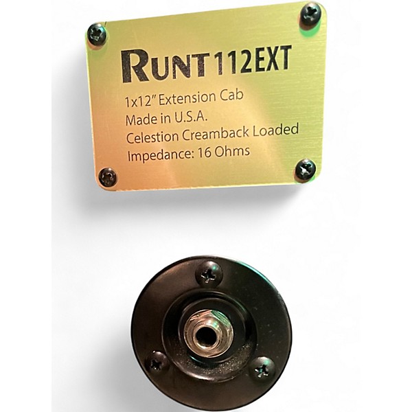 Used Friedman RUNT 1X12 EXT Guitar Cabinet