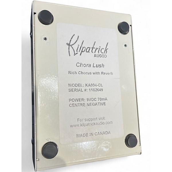 Used Kilpatrick Audio Chora Lush Effect Pedal